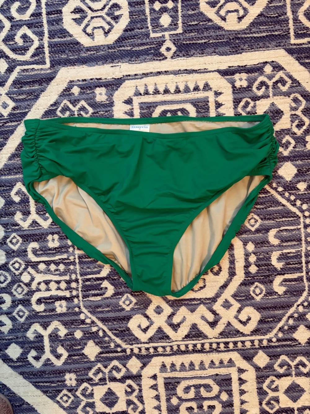 Lands' End Emerald Green Bikini Bottoms